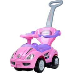 Baby Mix Dětské Jezdítko 3v1 Bayo Mega Car pink