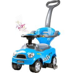 Baby Mix Dětské hrající jezdítko-odrážedlo 3v1 Bayo Super Coupe blue