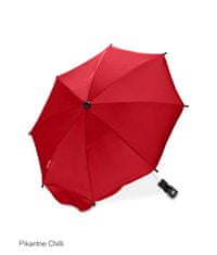 Caretero Deštník na kočárek tmavě červený