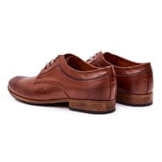 Elegantní kožené boty Bednarek 684 velikost 45