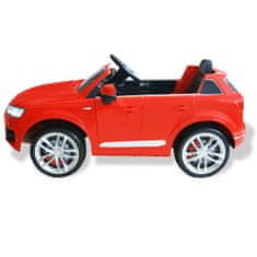 Greatstore Elektrické dětské auto Audi Q7 červené 6 V