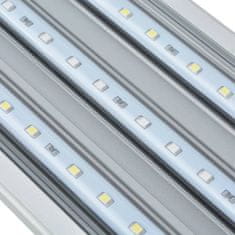 shumee LED akvarijní svítidlo 120–130 cm hliník IP67