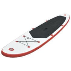 shumee Nafukovací Stand Up paddleboard (SUP) červeno-bílý