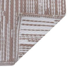 Petromila Venkovní koberec hnědý 190 x 290 cm PP