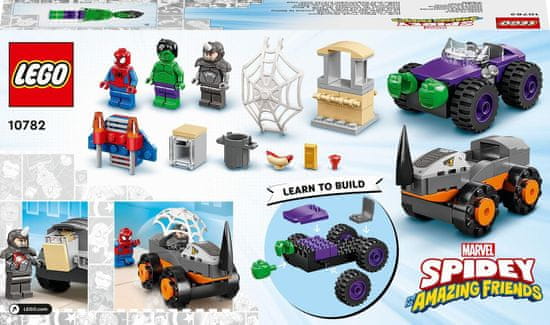 LEGO Super Heroes 10782 Hulk vs. Rhino – souboj džípů