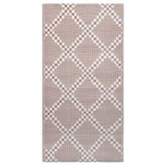 shumee Venkovní koberec hnědý 190 x 290 cm PP