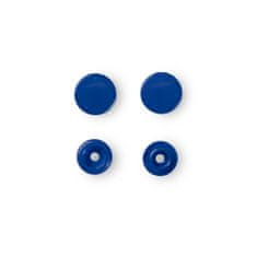 PRYM Plastové patentky "Color Snaps" kulaté, 12,4 mm, 30 ks, královsky modré