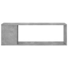 Greatstore TV stolek betonově šedý 100 x 24 x 32 cm dřevotříska