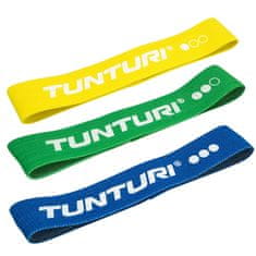Tunturi Set textilních odporových gum TUNTURI - 3 kusy