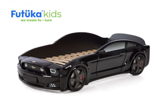 Futuka Kids Dětská postel auto LIGHT 3D MG