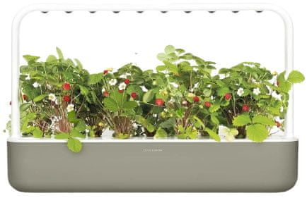 Click and Grow chytrý květináč pro pěstování bylinek, zeleniny, květin a stromů - Smart Garden 9, béžová