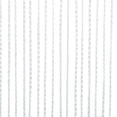 shumee Provázkové záclony, 2 ks, 140x250 cm, bílá