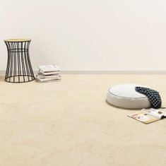 shumee Samolepící podlahové desky PVC 5,11 m2 béžové