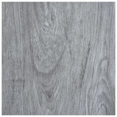 Greatstore Samolepicí podlahové desky 5,11 m2 PVC světle šedé