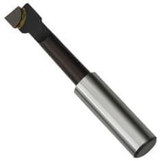 shumee Vyvrtávací nože 9 ks 12 mm s dřevěnou základnou