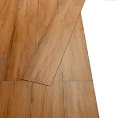 shumee Samolepící podlahová krytina PVC 5,21 m2 2 mm přírodní jilm