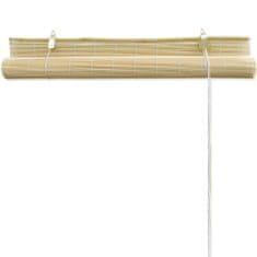 Greatstore Bambusová roleta 150 x 160 cm přírodní