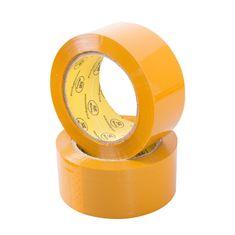 SRMAILING Žlutá lepicí páska 48mm x 92m EXTRA dlouhá ( 6ks )