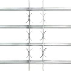 Vidaxl Nastavitelné bezpečnostní okenní mříže 2 ks 1000–1500 mm