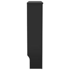 shumee Kryt na radiátor MDF černý 78 cm