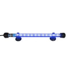 Greatstore LED akvarijní lampa 28 cm modrá