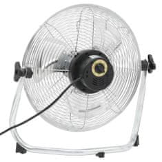 shumee Podlahový ventilátor 3 rychlosti 40 cm 40 W chrom