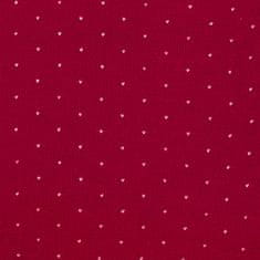 SCANquilt pletený povlak DESIGN červenosmetanová
