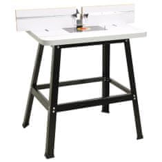 Vidaxl Pracovní stůl pro horní frézku ocel a MDF 81 x 61 x 88 cm