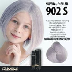 FeMmas Barva na vlasy Ultra super zesvětlující fialová 902S 