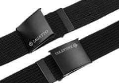 ZAGATTO Textilní pásek Zagatto K2-CZ-P1-XL černý