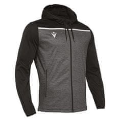 Macron AETHER FULL ZIP HOODY BLK/WHT, AETHER FULL ZIP HOODY BLK/WHT | 81530901 | M