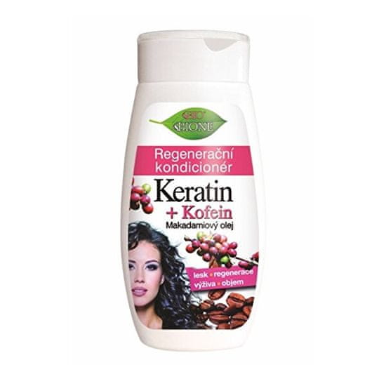 Bione Cosmetics Regenerační kondicionér Keratin + Kofein 260 ml