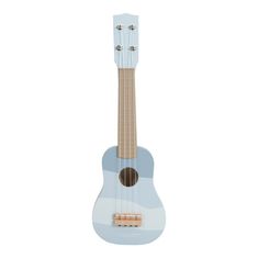 Little Dutch Dřevěná kytara - blue