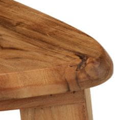 shumee Barové stoličky 2 ks masivní akáciové dřevo