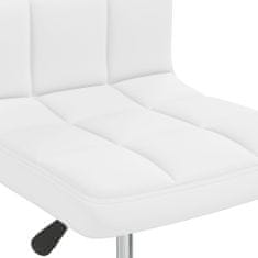 Vidaxl Kancelářská židle bílá umělá kůže