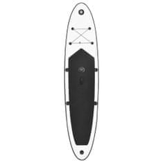 shumee Nafukovací SUP paddleboard s plachtou černo-bílý