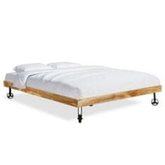 Greatstore Rám postele, tvrdé mangovníkové dřevo, 140x200 cm