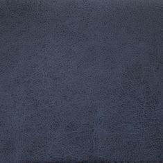 Petromila Lavice s úložným prostorem 116 cm šedá umělá broušená kůže