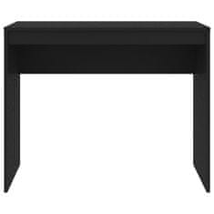 Vidaxl Psací stůl černý 90 x 40 x 72 cm dřevotříska