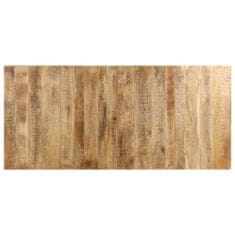 shumee Jídelní stůl 220 x 100 x 76 cm hrubé mangovníkové dřevo