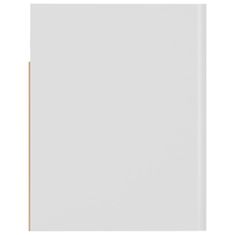 Petromila Horní skříňka bílá vysoký lesk 60 x 31 x 40 cm dřevotříska