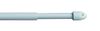 Vitrážní tyč roztažná, kulatá 7 mm, dl. 50-65 cm, bílá
