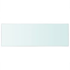 Vidaxl Policová deska sklo čiré 70x25 cm
