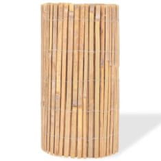 Greatstore Bambusový plot 1 000 x 50 cm