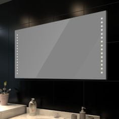 Petromila Koupelnové zrcadlo s LED diodami, nástěnné, 100 x 60 cm (D x V)