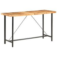 Greatstore Barový stůl 180 x 70 x 107 cm masivní sheeshamové dřevo