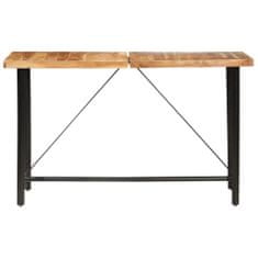shumee Barový stůl 180 x 70 x 107 cm masivní sheeshamové dřevo