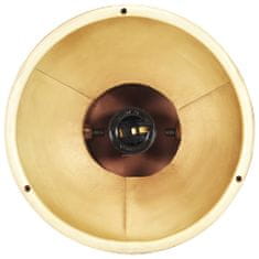 Greatstore Industriální závěsné svítidlo 25 W mosazné kulaté 19 cm E27