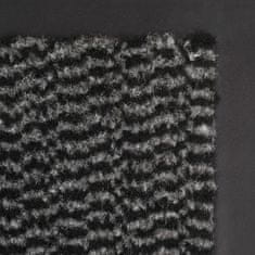 Greatstore Protiprachová obdélníková rohožka všívaná 40x60cm antracitová