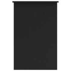 Greatstore Psací stůl černý 100 x 50 x 76 cm dřevotříska